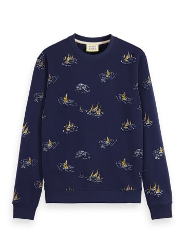 Scotch & Soda Sweatshirt in Dunkelblau
