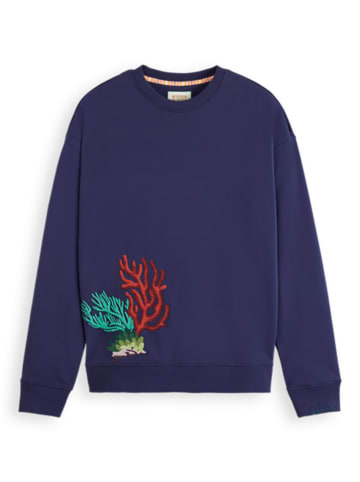 Scotch & Soda Sweatshirt in Dunkelblau