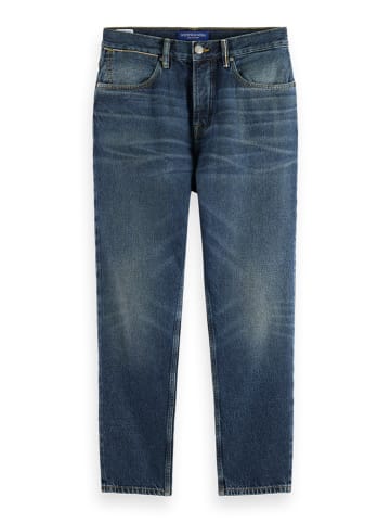 Scotch & Soda Spijkerbroek - tapered fit - donkerblauw