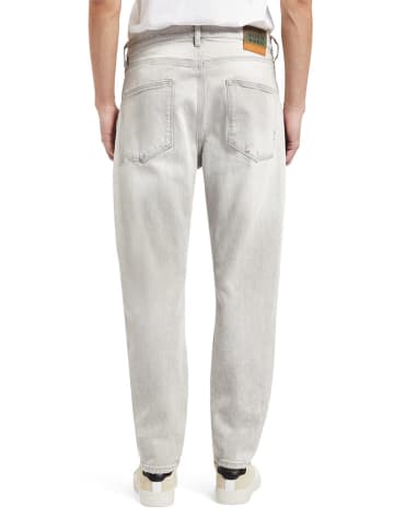 Scotch & Soda Spijkerbroek - tapered fit - grijs