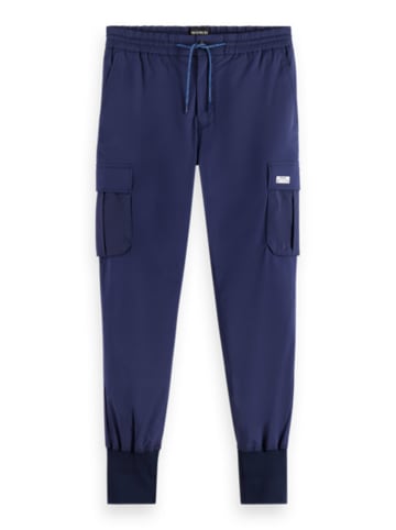 Scotch & Soda Bojówki w kolorze granatowym