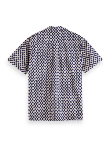 Scotch & Soda Koszula - Regular fit - w kolorze beżowo-niebieskim
