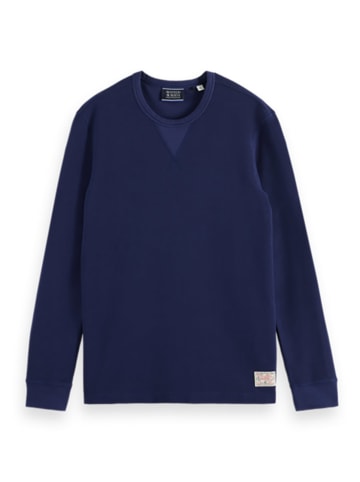 Scotch & Soda Sweatshirt donkerblauw
