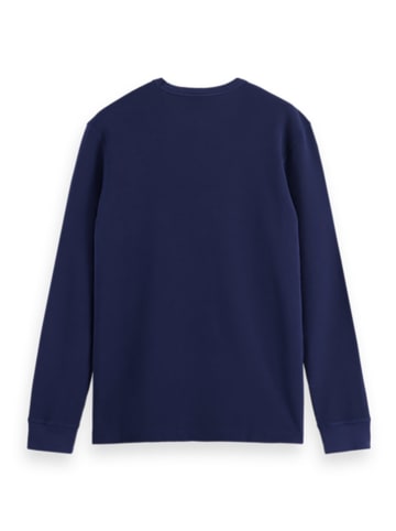 Scotch & Soda Sweatshirt donkerblauw