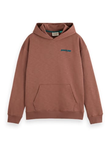 Scotch & Soda Hoodie lichtbruin