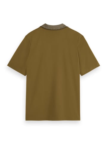Scotch & Soda Koszulka polo w kolorze khaki