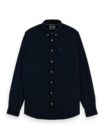 Scotch & Soda Hemd - Regular fit - in Dunkelblau