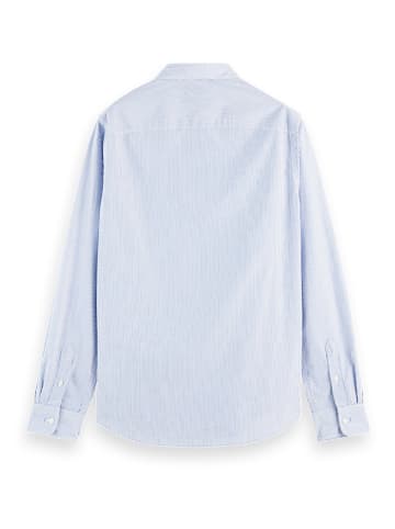 Scotch & Soda Blouse - regular fit - lichtblauw