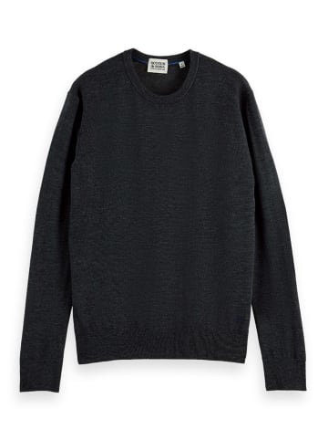 Scotch & Soda Wełniany sweter w kolorze czarnym