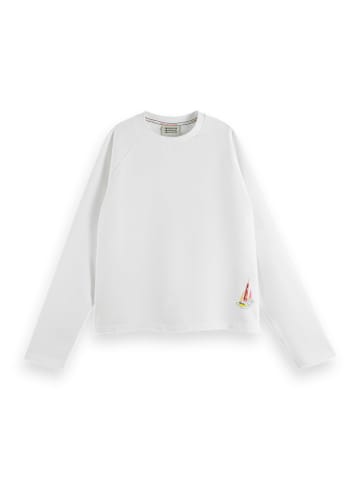 Scotch & Soda Longsleeve in Weiß