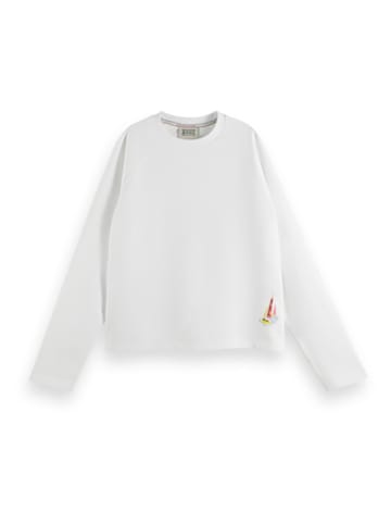 Scotch & Soda Sweatshirt in Weiß