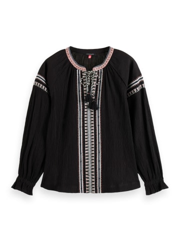 Scotch & Soda Bluse in Schwarz