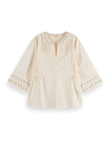 Scotch & Soda Bluse in Beige