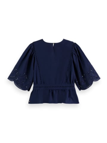 Scotch & Soda Blouse donkerblauw