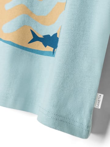 Sanetta Kidswear Koszulka w kolorze błękitnym