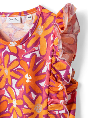 Sanetta Kidswear Top w kolorze pomarańczowo-fioletowym