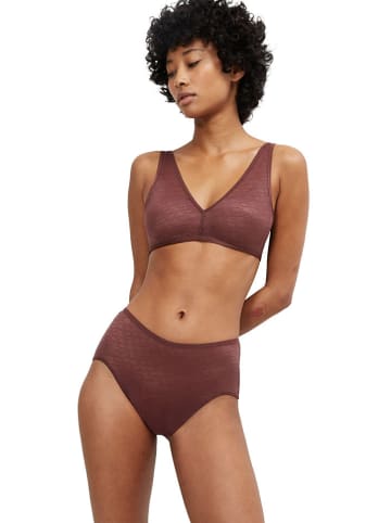 Triumph Biustonosz "Signature Sheer" w kolorze ciemnobrązowym