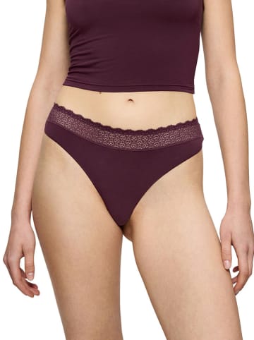 Triumph Slip "Feel of Modal" donkerrood