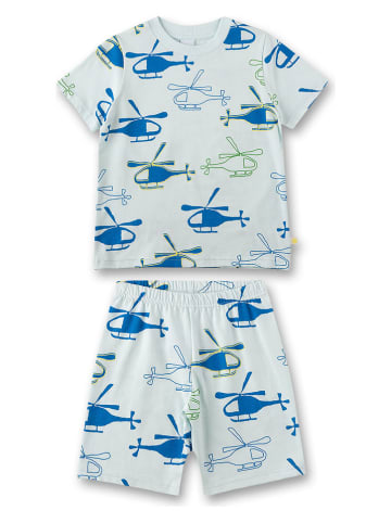 Sanetta Pyjama in Hellblau/ Blau