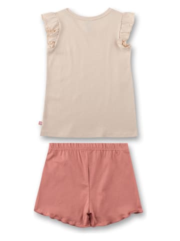 Sanetta Pyjama beige/lichtroze