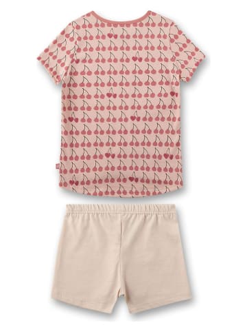 Sanetta Pyjama beige/abrikooskleurig