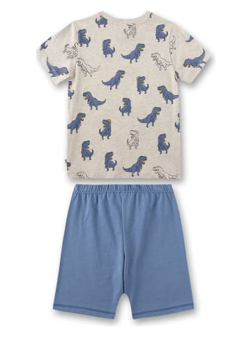 Sanetta Pyjama beige/blauw