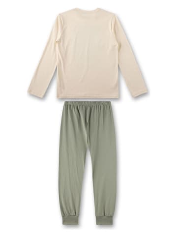 Sanetta Pyjama beige/groen