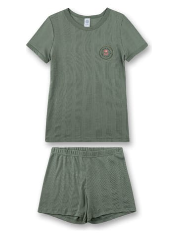Sanetta Pyjama olijfgroen