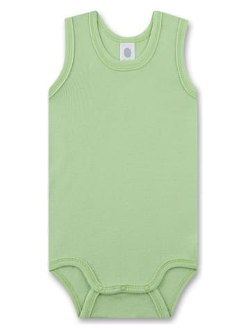 Sanetta 2-delige set: rompers groen/lichtblauw