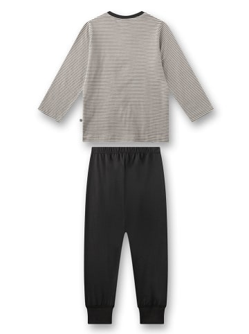Sanetta Pyjama grijs/zwart
