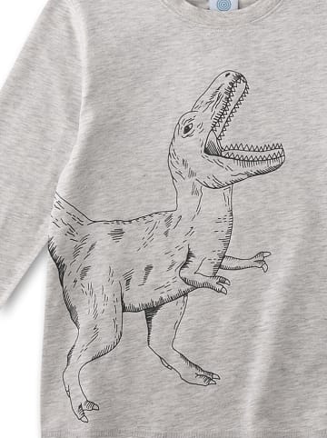 Sanetta Pyjama in Hellgrau/ Blau