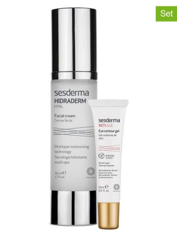 SESDERMA 2tlg. Pflegeset "Hidraderm Hyal + Retiage - combination and dehydrated skin"