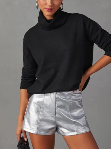 LA Angels Rollkragenpullover in Schwarz