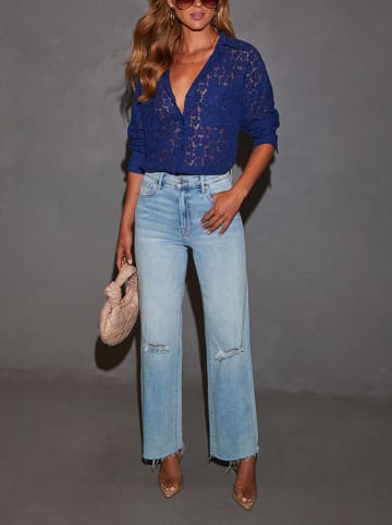 LA Angels Bluse in Dunkelblau