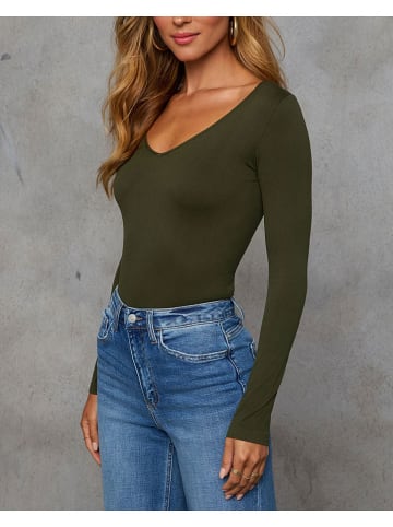 LA Angels Longsleeve in Oliv