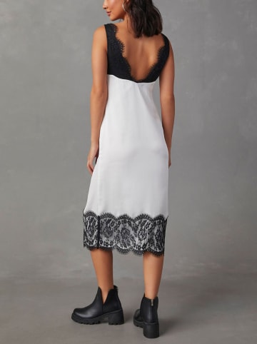 LA Angels Kleid in Weiß/ Schwarz