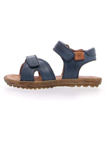 Naturino Leder-Sandalen "Sun" in Dunkelblau