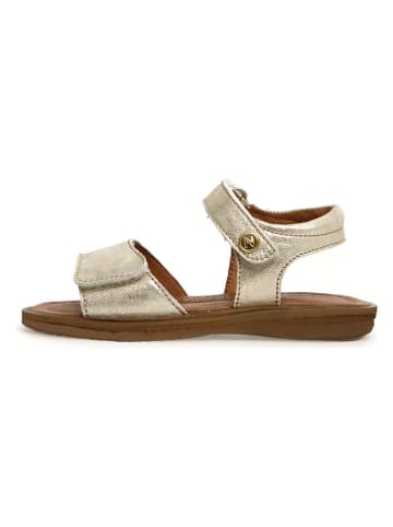 Naturino Leren sandalen "Monet" goudkleurig