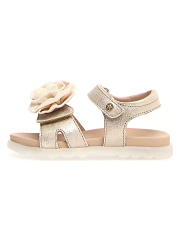 Naturino Leren sandalen "Monet" goudkleurig