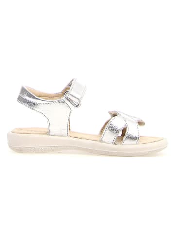Naturino Leder-Sandalen "Huyana" in Silber
