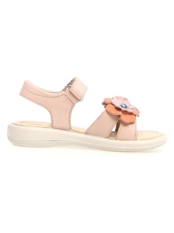 Naturino Leder-Sandalen "Cipria" in Beige
