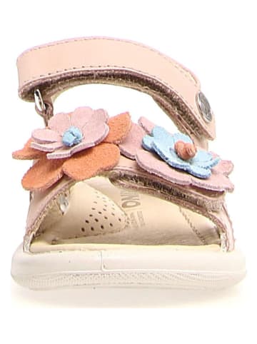 Naturino Leder-Sandalen "Cipria" in Beige