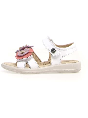 Naturino Leder-Sandalen "Cipria" in Weiß