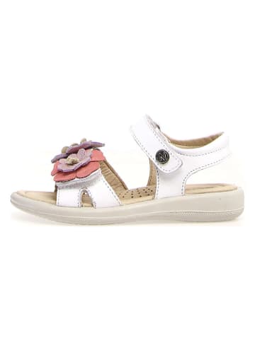 Naturino Leder-Sandalen "Cipria" in Weiß