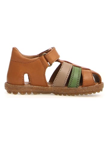 Naturino Leder-Halbsandalen "See" in Hellbraun