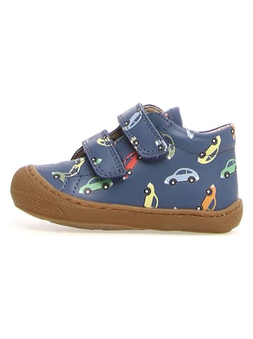Naturino Leder-Lauflernschuhe "Cocoon" in Blau