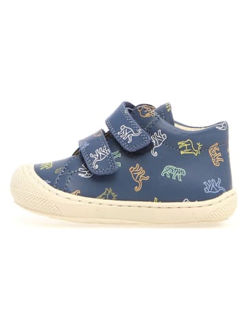 Naturino Leder-Lauflernschuhe "Cocoon" in Blau