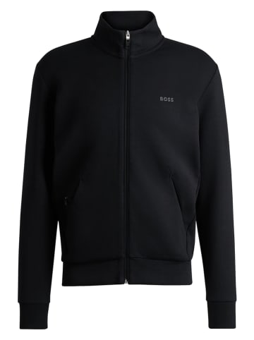 Hugo Boss Sweatjacke in Schwarz