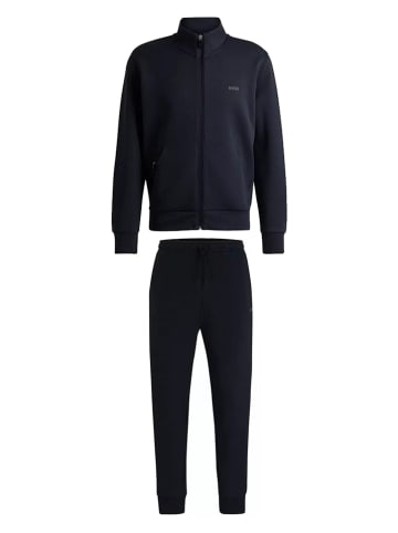 Hugo Boss Sweatjacke in Dunkelblau