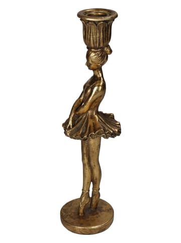 Kersten Kaarshouder "Ballerina" goudkleurig - (H)29 x Ø 9 cm